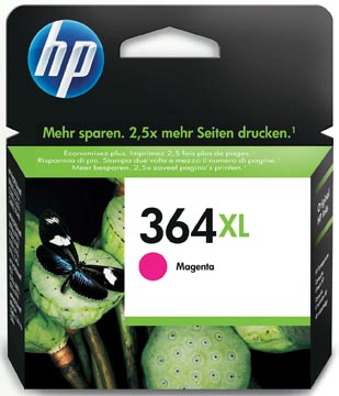 [CB324EE] Hp cartouche d'encre 364xl, 750 pages, oem cb324ee, magenta
