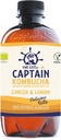 Le gutsy captain kombucha ginger & lemon, bouteille de 400 ml, paquet de 12 pièces