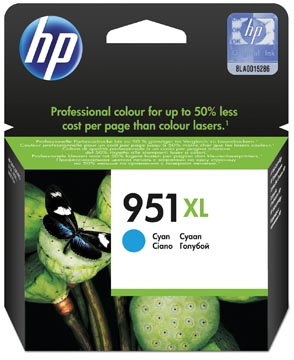 [CN046AE] Hp cartouche d'encre 951xl, 1.500 pages, oem cn046ae, cyan