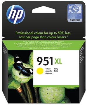 [CN048AE] Hp cartouche d'encre 951xl, 1.500 pages, oem cn048ae, jaune