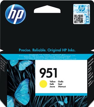 [CN052AE] Hp cartouche d'encre 951, 700 pages, oem cn052ae, jaune