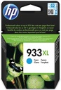 Hp cartouche d'encre 933xl, 825 pages, oem cn054ae, cyan