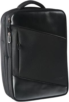 [CR40001] Cristo portable sac à dos pour ordinateurs portables de 15,6 pouces, avec porte usb, noir