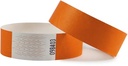 Combicraft bracelets en tyvek, orange, paquet de 100 pièces