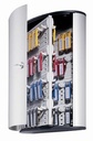 Durable armoire à clés key box, pour 72 porte-clés, ft 30,2 x 40 x 11,8 cm, gris