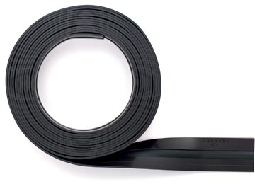 [D470801] Durable durafix barre magnétique adhésive sur rouleau, 5 m, noir