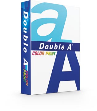 [D490500] Double a color print papier d'impression, ft a4, 90 g, paquet de 500 feuilles