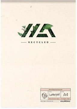 [D50SBR] Aurora shine bright & recycled papier à lettres, ft a4, ligné