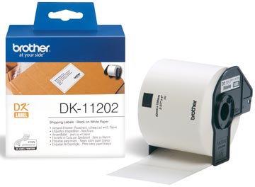 [DK11202] Brother étiquettes pour ql, ft 62 x 100 mm, paquet de 300 étiquettes