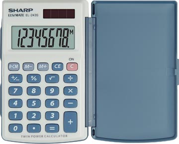 [EL243S] Sharp calculatrice de poche el-243s
