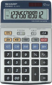 [SH-EL337C] Sharp calculatrice de bureau el-337c