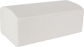 [F206] Essuie-mains en papier, plié en z, 2 plis, paquet de 160 feuilles par boîte, paquet de 20 boîtes