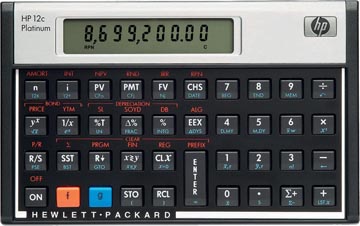 [F2231AA] Hp calculatrice financière 12c platinum