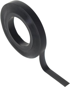 [FM0105] Bi-office bande magnétique , ft 5 m x 10 mm, noir