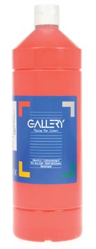 [GA00474] Gallery gouache, flacon de 1.000 ml, rouge clair