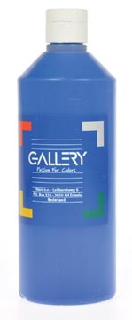 [GA00653] Gallery gouache, flacon de 500 ml, bleu foncé