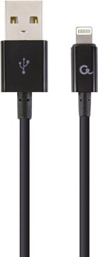 [GB00401] Gembird cablexpert câble de charge et synchronisation, usb 2.0/8 broches, 1 m, noir