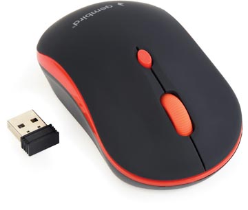 [GB10004] Gembird souris optique sans fil, rouge