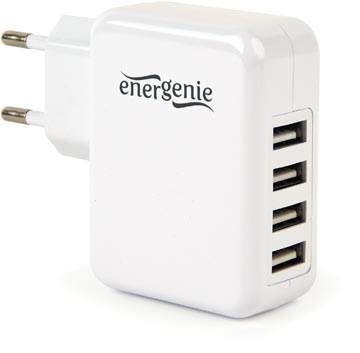 [GB20202] Energenie chargeur usb, 4 portes