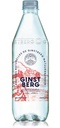 Ginstberg eau minérale naturelle, pétillante, bouteille de 50 cl, paquet de 12 pièces