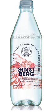 [GBSP050] Ginstberg eau minérale naturelle, pétillante, bouteille de 50 cl, paquet de 12 pièces