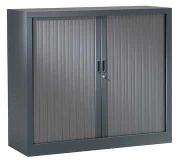 [GC1012A] Armoire à rideaux, ft 100 x 120 x 43 cm, anthracite