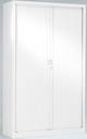 Armoire à rideaux, hauteur de 198 cm, blanc