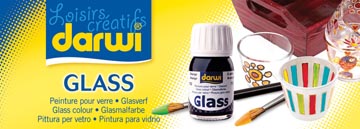 [GLASS5] Darwi peinture pour verre glass