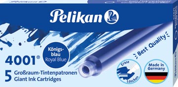 [GTP5B] Pelikan cartouches d'encre 4001, bleu roi