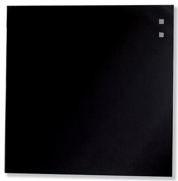 [GV1355C] Naga tableau en verre magnétique, noir