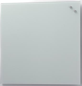 [GV2453C] Naga tableau en verre magnétique, blanc