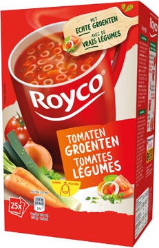 [HA00404] Royco minute soup classic tomates légumes, paquet de 25 sachets