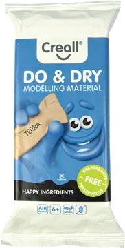 [HA26201] Creall pâte à modeler do & dry terracotta, happy ingredients, paquet de 1 kg