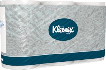 [K8440] Kleenex papier toilette, 3 plis, 350 feuilles, paquet de 6 rouleaux