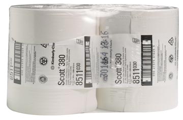 [K8511] Scott papier toilette performance maxi jumbo, 2 plis, 380 mètres, paquet de 6 rouleaux