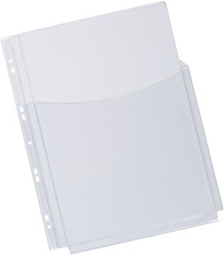 [KF00139] Q-connect pochette perforée a4 perforation 11 trous pp lisse paquet de 5 pièces