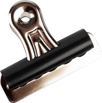 [KF01289] Q-connect clip bulldog, noir, 51 mm, boîte de 10 pièces