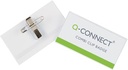 Q-connect badge avec clip combiné 90 x 54 mm