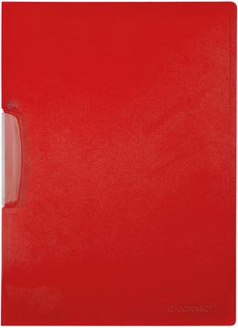 [KF02135] Q-connect chemise à pince swingclip a4 transparent rouge