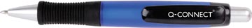 [KF11393] Q-connect stylo, avec grip, 0,7 mm, pointe moyenne, bleu