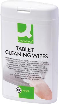 [KF15223] Q-connect lingettes pour tablettes ou ipads de 60 lingettes