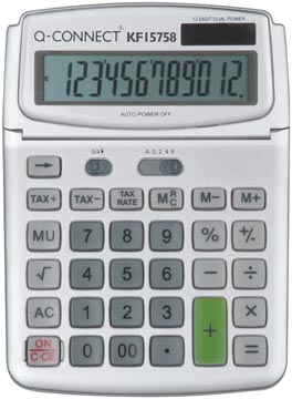 [KF15758] Q-connect calculatrice de bureau kf15758
