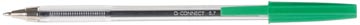[KF34045] Q-connect stylo bille, avec capuchon, 0,7 mm, pointe moyenne, vert