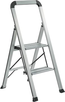[L252] Galico escalier de cuisine espace aluminium, 2 marches