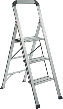 [L253] Galico escalier de cuisine espace aluminium, 3 marches