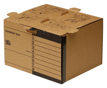 [L4001] Loeff's boîtes d'archivages ft 41 x 27,5 x 37 cm, emballage de 15 pièces