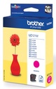 Brother cartouche d'encre, 300 pages, oem lc-121m, magenta