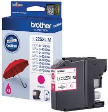 [LC225M] Brother cartouche d'encre, 1.200 pages, oem lc-225xlm, magenta