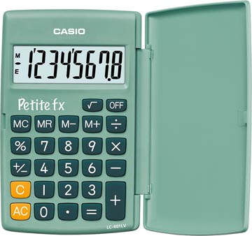 [LC401LG] Casio calculatrice de poche petite fx, vert