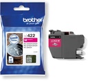 Brother cartouche d'encre, 550 pages, oem lc-422m, magenta